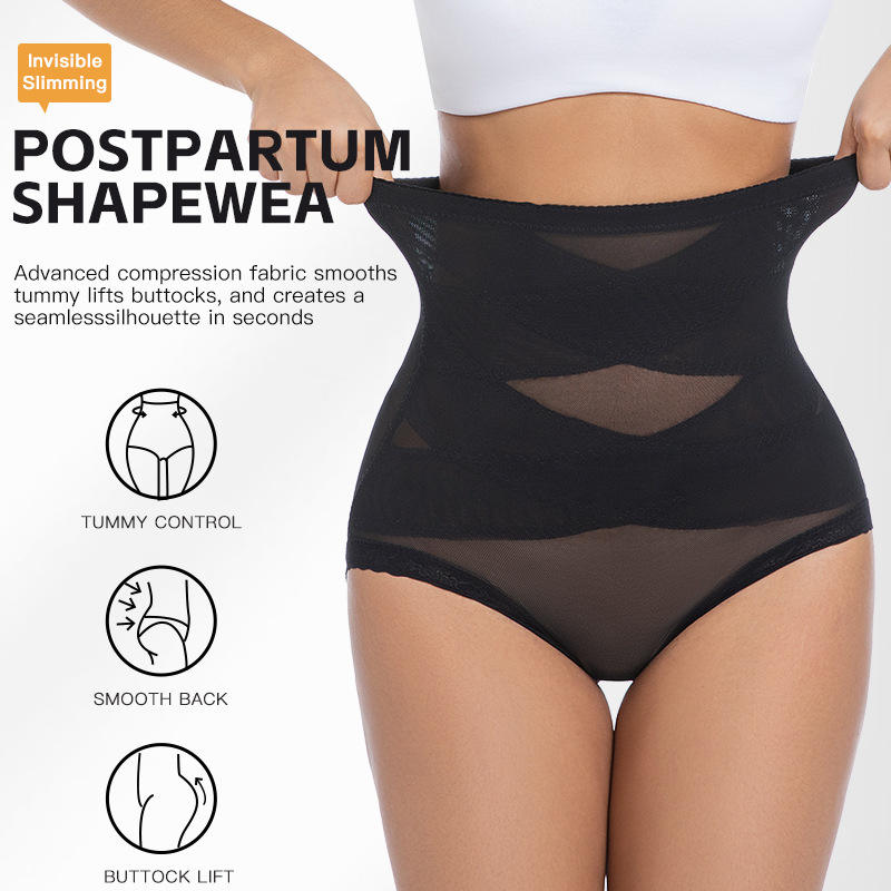 Seamless Underwear Women - Women’s High Waist Tummy Control Shapewear
