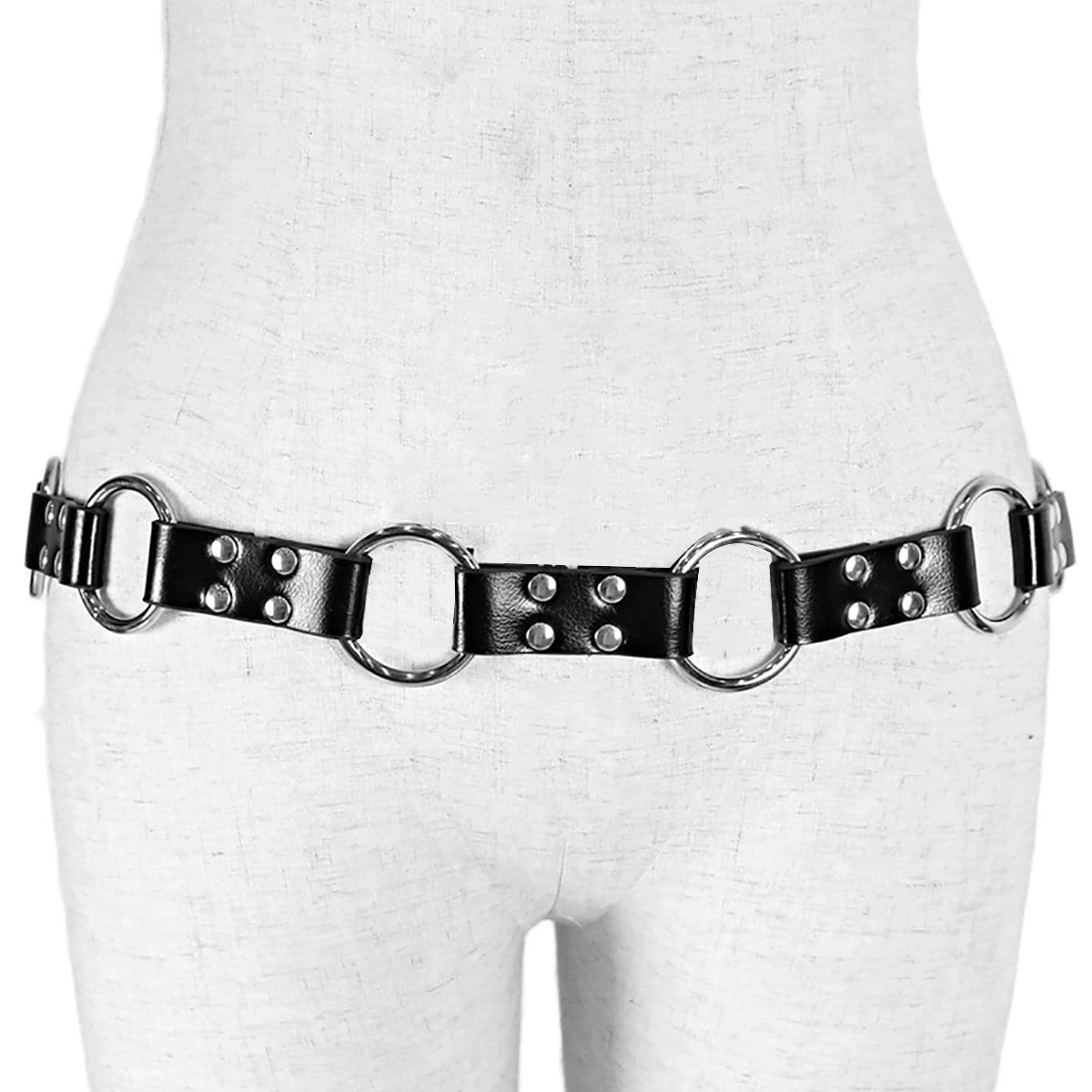 Women Fashion Pu Leather Harne - огляд і ціна Corset Waist Cinch