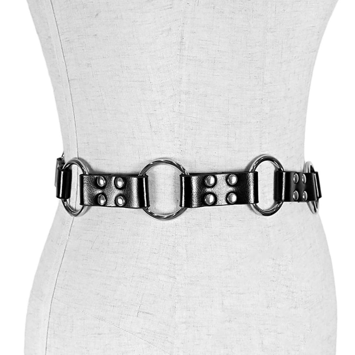 Women Fashion Pu Leather Harne - огляд і ціна Corset Waist Cinch