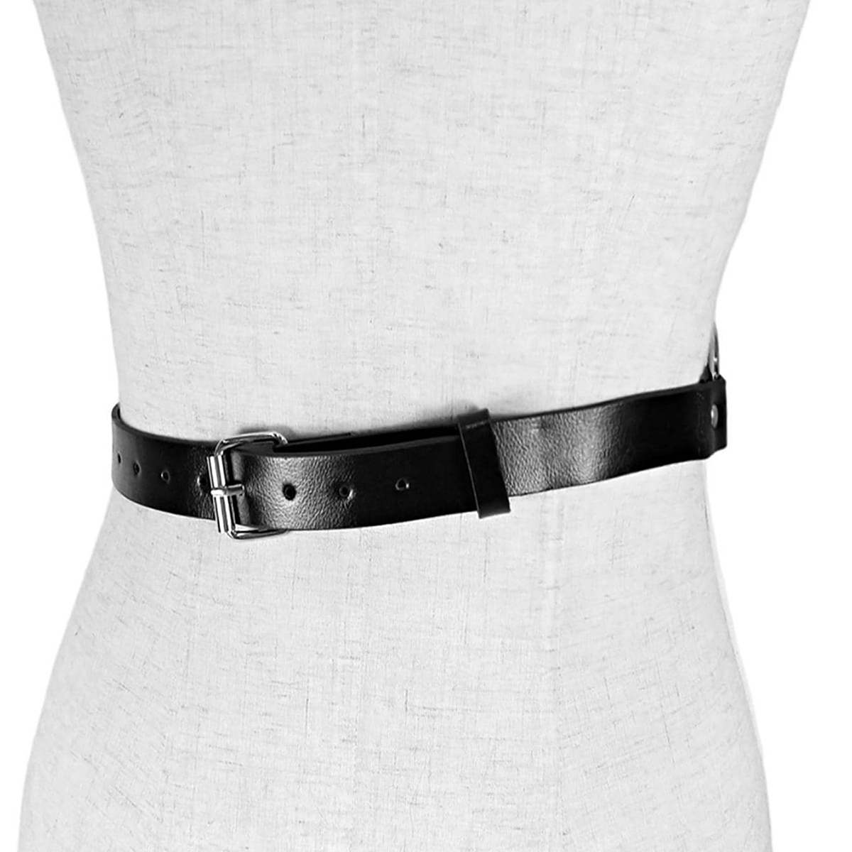 Women Fashion Pu Leather Harne - огляд і ціна Corset Waist Cinch