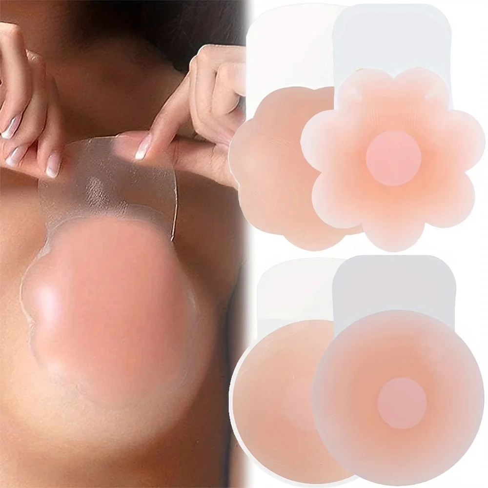 1Pairs Silicone Nipple Cover L - огляд і ціна Silicone Bra Adhesive