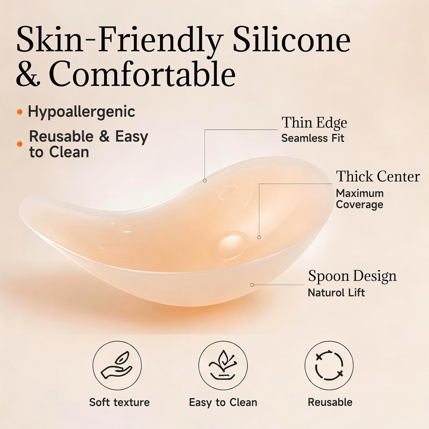 Silicone Nipple Covers Adhesiv - огляд і ціна Silicone Bra Adhesive